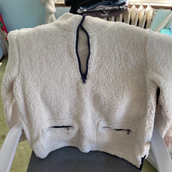 Nautica White Quarter Zip - Picture 1 of 3